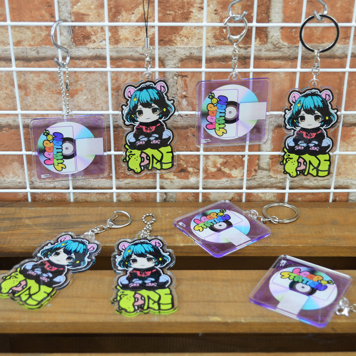 アクリルキーホルダー