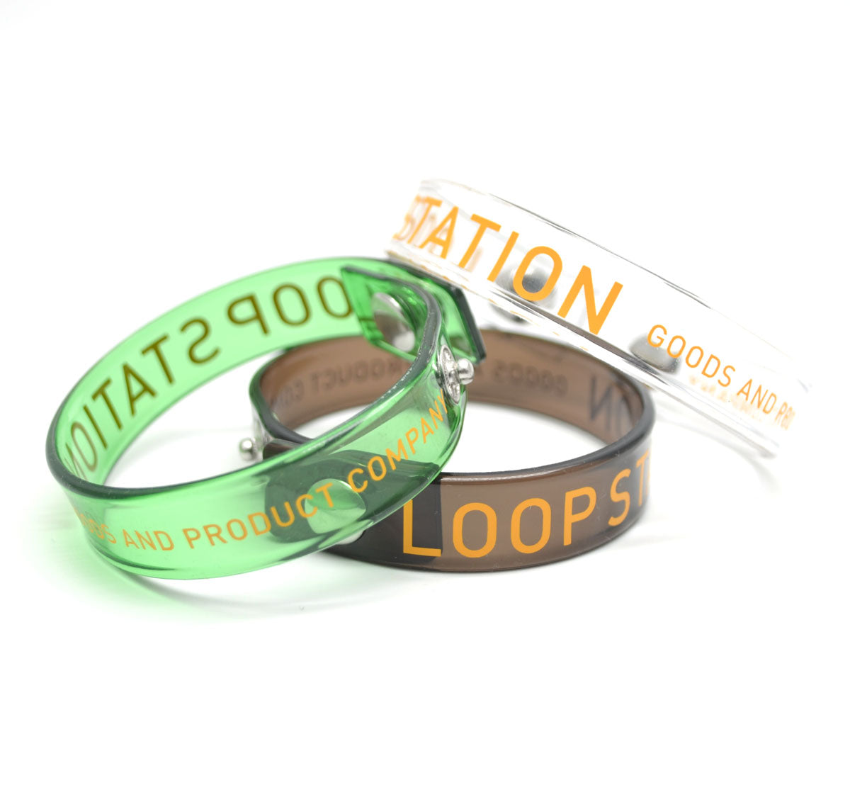 バンド グッズ PVCクリアリストバンド | LOOP STATION